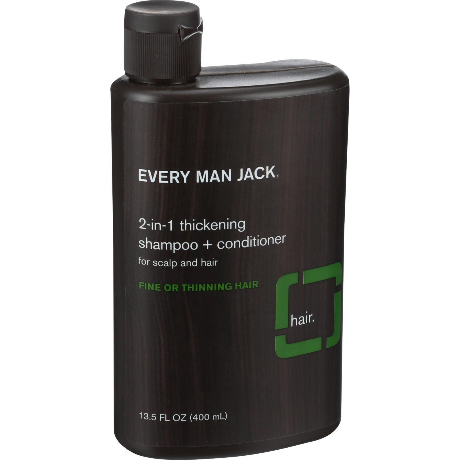 Every Man Jack 2 in 1 Thickening Shampoo plus Conditioner - Every Man  Jack0516476 | Vitality Medical