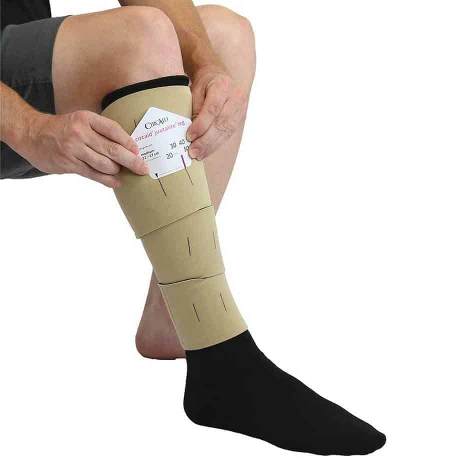 CircAid Juxtafit Premium Interlocking Ankle-Foot Wrap - Compression Health