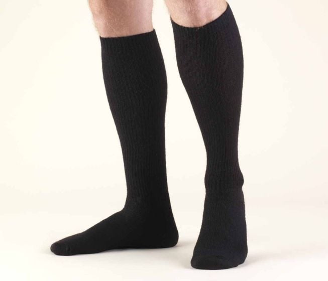 TRUFORM TruSoft Diabetic/Athletic Knee Length Socks 8-15 mmHg