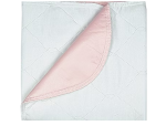 36 x 52 Inch, Pink Backsheet, Birdseye Cotton Topsheet