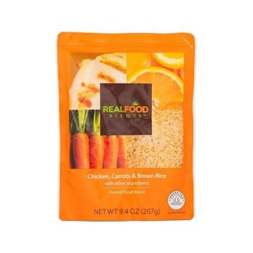 Packet of Chicken, Carrots & Brown Rice puree