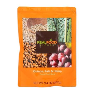 Quinoa, Kale & Hemp Real Food Blends packet