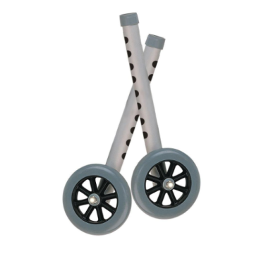 Drive Medical Universal Walker Wheels - 3" and 5" 