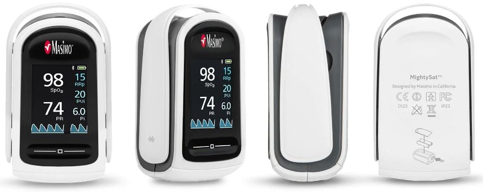 Masimo Mightysat Pulse Oximeter - Masimo Corporation MMO9709 | Vitality ...